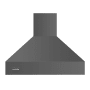 Viking 60 Inch Wide Wall Mounted Range Hood Shell with Commercial-Style Baffle Filter System Damascus Grey
