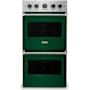 Viking 5 Series 27 Inch Wide 4.1 Cu. Ft. Double Electric Oven Ivy