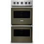 Viking 5 Series 27 Inch Wide 4.1 Cu. Ft. Double Electric Oven Martini