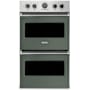 Viking 5 Series 30 Inch Wide 4.7 Cu. Ft. Double Electric Oven Eucalyptus