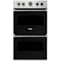 Viking 5 Series 30 Inch Wide 4.7 Cu. Ft. Double Electric Oven Onyx