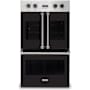Viking 7 Series 30 Inch Wide 4.7 Cu. Ft. Double Electric Oven Onyx