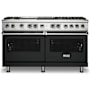 Viking 60 Inch Wide 9.43 Cu. Ft. Free Standing Dual Fuel Range with VariSimmer Functionality and TruConvec Convection Cooking Antique Bronze