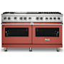 Viking 60 Inch Wide 9.43 Cu. Ft. Free Standing Dual Fuel Range with VariSimmer Functionality and TruConvec Convection Cooking Spiced Cider
