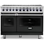 Viking 7 Series 48 Inch Wide 7.3 Cu. Ft. Free Standing Dual Fuel Range - LP Antique Bronze