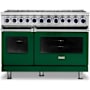 Viking 7 Series 48 Inch Wide 7.3 Cu. Ft. Free Standing Dual Fuel Range - LP Ivy