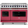 Viking 7 Series 48 Inch Wide 7.3 Cu. Ft. Free Standing Dual Fuel Range - LP Valentine
