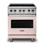 Viking 30 Inch Wide 4.7 Cu. Ft. Free Standing Electric Range with Dual and Bridge Elements Blush