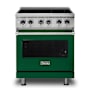 Viking 30 Inch Wide 4.7 Cu. Ft. Free Standing Electric Range with Dual and Bridge Elements Ivy