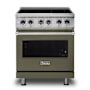 Viking 30 Inch Wide 4.7 Cu. Ft. Free Standing Electric Range with Dual and Bridge Elements Martini