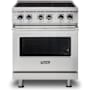 Viking 30 Inch Wide 4.7 Cu. Ft. Free Standing Electric Range with Dual and Bridge Elements Stainless Steel