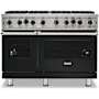 Viking Series 5 48 Inch Wide 6.1 Cu. Ft. Free Standing Open Burner Natural Gas Range with VariSimmer™ Antique Bronze