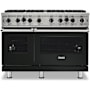 Viking 5 Series 48 Inch Wide 6.1 Cu. Ft. Free Standing Open Burner Liquid Propane Range with VariSimmer™ Antique Bronze
