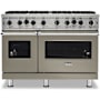 Viking 5 Series 48 Inch Wide 6.1 Cu. Ft. Free Standing Open Burner Liquid Propane Range with VariSimmer™ Nantucket