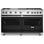 Viking 60 Inch Wide 5.07 Cu. Ft. Free Standing Natural Gas Range with TruGlide Full Extension Rack and ProFlow Convection Air Baffle Antique Bronze