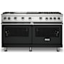 Viking 5 Series 60 Inch Wide 5.07 Cu. Ft. Free Standing Liquid Propane Range with TruGlide Full Extension Rack and ProFlow Convection Air Baffle Antique Bronze