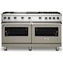 Viking 60 Inch Wide 5.07 Cu. Ft. Free Standing Natural Gas Range with TruGlide Full Extension Rack and ProFlow Convection Air Baffle Nantucket