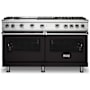 Viking 5 Series 60 Inch Wide 5.07 Cu. Ft. Free Standing Liquid Propane Range with TruGlide Full Extension Rack and ProFlow Convection Air Baffle Onyx