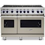 Viking 48 Inch Wide 6.1 Cu. Ft. Free Standing Natural Gas Range Nantucket