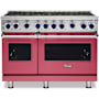 Viking 48 Inch Wide 6.1 Cu. Ft. Free Standing Natural Gas Range Valentine