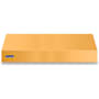 Viking 300 - 460 CFM 36 Inch Wide Wall Mounted Range Hood with Dishwasher-Safe Baffle Filters Daffodil