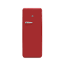Vinotemp 24 Inch Wide 9.92 Cu. Ft. Top Freezer Refrigerator with Bottom Bulk Storage Red
