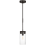 Visual Comfort Garrett 6" Wide Mini Pendant Aged Iron