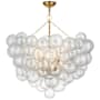 Visual Comfort Talia 38" Semi-Flush Mount Gild