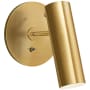 Visual Comfort Lancelot 8" Pivoting Wall Light by AERIN Hand Rubbed Antique Brass
