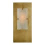 Visual Comfort Dominica 20" Rectangle Sconce with Alabaster Shade by AERIN Gild / Alabaster