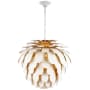 Visual Comfort Cynara 37" Grande Chandelier by E.F. Chapman White / Gild