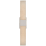 Visual Comfort Covet 26" Double Box Sconce with Alabaster Shades by Kelly Wearstler Polished Nickel