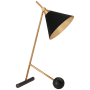Visual Comfort Cleo 19" Table Lamp by Kelly Wearstler Bronze / Antique Burnished Brass / Black
