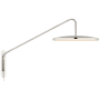 Visual Comfort Dot 16" Articulating LED Wall Light by Peter Bristol Polished Nickel