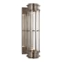 Visual Comfort Gracie 19" Linear LED Sconce with Clear Glass by Chapman & Myers Antique Nickel / Clear Glass