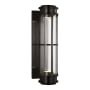 Visual Comfort Gracie 19" Linear LED Sconce with Clear Glass by Chapman & Myers Bronze / Clear Glass