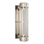 Visual Comfort Gracie 19" Linear LED Sconce with Clear Glass by Chapman & Myers Polished Nickel / Clear Glass