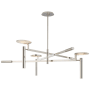Visual Comfort KW 5602AB-ALB Melange 45" Large Floating Disc LED ...