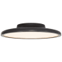 Visual Comfort Dot 14" LED Flush Mount by Peter Bristol Matte Black