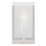 Visual Comfort Syll 9" Tall Bathroom Sconce Chrome