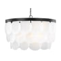 Visual Comfort Mellita 30" Wide Pendant Midnight Black