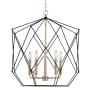 Visual Comfort Zarra 5 Light 23" Wide Taper Candle Chandelier Satin Brass