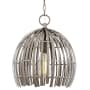 Visual Comfort Hanalei 12" Wide Mini Pendant Washed Pine