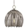 Visual Comfort Hanalei 16" Wide Mini Pendant Washed Pine