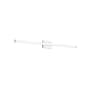 Visual Comfort Lufe 48" Wide 3000K LED Bath Bar with Acrylic Diffuser - ADA Compliant Polished Chrome