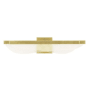 Visual Comfort Nyra 25" Wide LED Bath Bar Plated Brass