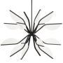 Visual Comfort Belterra 16 Light 38" Wide LED Globe Chandelier with Acrylic Diffusers Matte Black