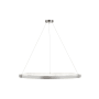 Visual Comfort Bodiam Single Light 48" Wide LED Ring Chandelier Satin Nickel / 3000K