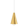 Visual Comfort Joni 6" Wide LED Mini Low Voltage Pendant - FreeJack Mounting Natural Brass