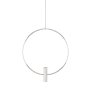 Visual Comfort Layla 2 Light 13" Wide LED Low Voltage Pendant - FreeJack Mounting Satin Nickel